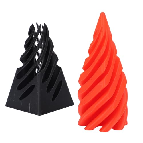 Impossible Cone Stressabbau-Spielzeug, Angstlinderungsskulptur, 3D-Gedruckter Spiralkegel für das Arbeitsstudium (B) von NIZUUONE