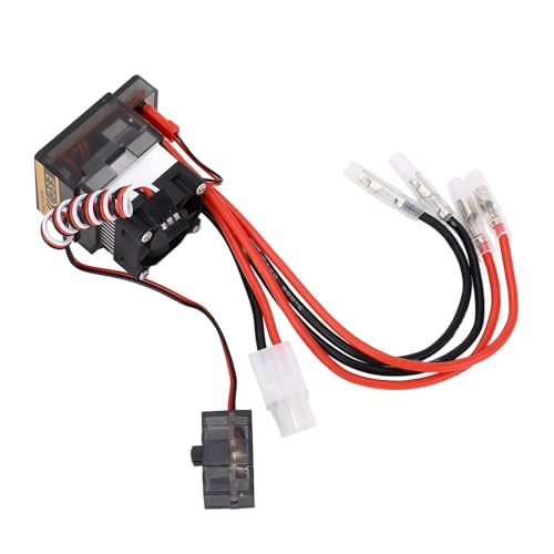 NIZUUONE 320A High Power RC Brushed ESC für 2 4S LiPo 6 12 NiMH | Geschwindigkeitsregler für 1/10 RC-Car-Boot von NIZUUONE