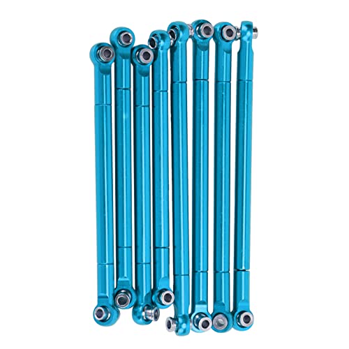 NIZUUONE Metall Spurstange Link Zugstange für MN86 Serie Upgrade RC Auto 8PCS (Blue) von NIZUUONE