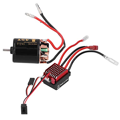 NIZUUONE RC Brushed Motor ESC 1 10 RC Motor ESC High Torsion für RC Car Model (45T) von NIZUUONE