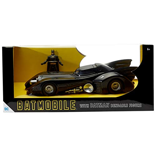 NJ CROCE 3934 dc Batman NJCroce 1989 Batmobil Figur, Schwarz, Standard von NJ Croce