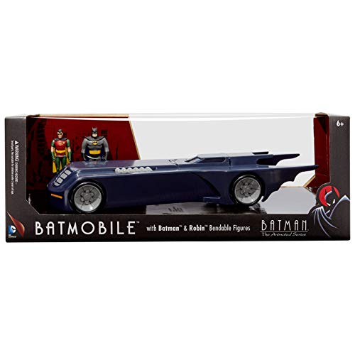 NJ CROCE DC 3933 Batman NJCroce 1:24 BTAS Batmobil w Robin Figuren von NJ Croce