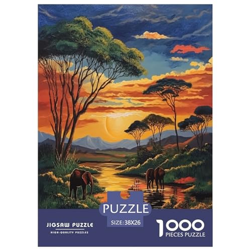 Elefanten Puzzle 1000-teilige Schwer Puzzle Spielzeug Pädagogisches Spiel Impossible Herausforderungsspielzeug Für Erwachsene Kinder 38x26cm/1000pcs Elefanten Puzzle 1000-teilige Schwer Puzzle Spielzeug Pädagogisches Spiel Impossible Herausforderungsspielzeug Für Erwachsene Kinder 38x26cm/1000pcs von NJOFERDIN