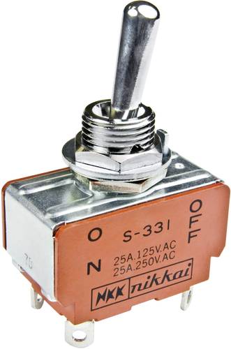 NKK Switches S32 S32 Kippschalter 125 V/AC 25A 3 x Ein/Ein rastend 1St. von NKK Switches