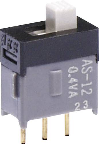 NKK Switches AS12AP AS12AP Schiebeschalter 28V DC/AC 0.1A 1 x Ein/Ein 1St. von NKK Switches