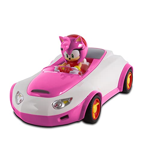 NKOK Team Sonic Pull Back Racer - Amy Rose; Keine Batterien erforderlich; ziehen, loslassen und Amy Rose Race ansehen von NKOK