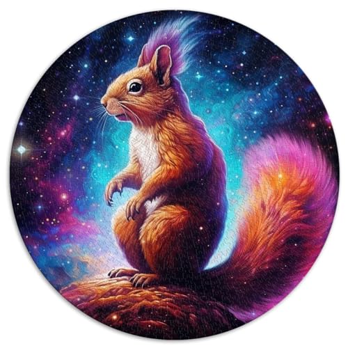 Puzzles Erwachsene, Puzzles 1000 Teile, Galaxien, Eichhörnchen, 100% recycelter Karton Erwachsene, 1000 Teile Puzzle-Geschenke, tolle Geschenke Spielzeug Kinder ab 12 Jahren, 67,5 x 67,5 cm von NLEZIZ