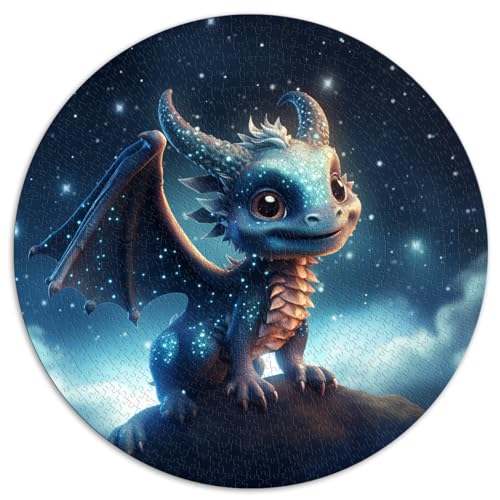 Puzzles Galaxy Dragon Baby Puzzles für Erwachsene, 1000 Teile, Premium-Karton, präzises Zusammenstecken, für Erwachsene und Kinder ab 14 Jahren, Lernspiel, 67,5 x 67,5 cm von NLEZIZ