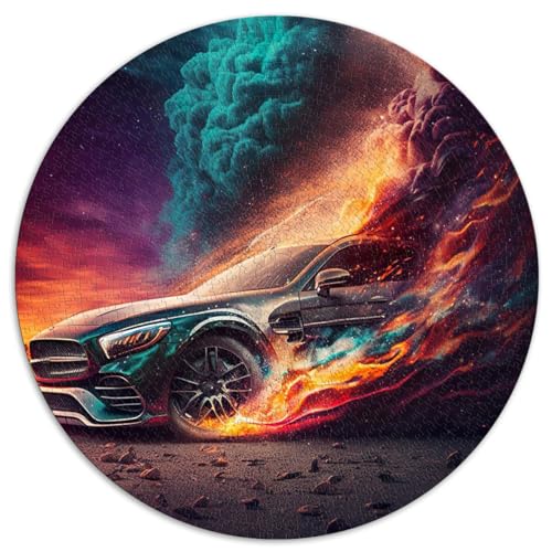 Puzzles Lernspiele Fast and Furious Puzzles für Erwachsene 1000-teiliges Premium-Brett aus 100% recyceltem Material für Erwachsene 1000-teiliges Puzzle Lernspiele 67,5 x 67,5 cm von NLEZIZ