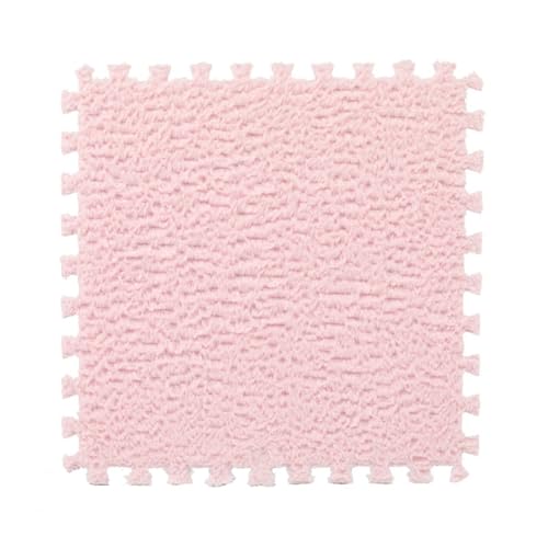 Interlocking Eva Foam Mats with Border, Puzzle Play Mats, Puzzle Rug, Baby Play Mat, Children's Eco Crawling Mat, Extra Thick Baby Foam Mat, Children's Rug(Light pink,56PCS) von NMVAWIPT