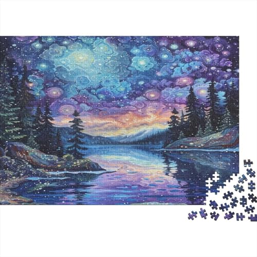 Van Gogh Wald Puzzle 1000 Teile Puzzle Für Erwachsene Und Kinder Ab 14 Jahren,Puzzlespiel Erwachsenen Puzzlespiel Puzzel 1000pcs (75x50cm) von NNAWFJXG