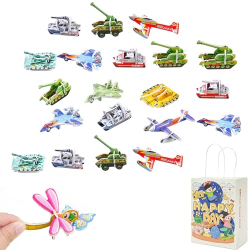 2024 Educational 3D Cartoon Puzzle, 25Pcs 3D Cartoon Puzzle for Kids, 3D Cartoon Puzzles-3D Puzzle, 3D Puzzle for Kids Toys, Gifts for Boys & Girls (E-25Pcs) von NNBWLMAEE