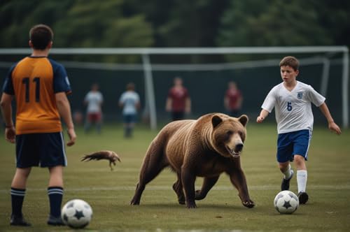 Holz Erwachsenen Kind Puzzle 1500 Stück Puzzle Bären Und Menschen Spielen Fußball Klassiker Wohnkultur Kunstwerk Kreative Spiele Sammlung Geschenke von NNNGTAOCER