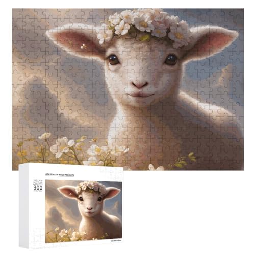 Schaf Puzzles Erwachsene Kreatives Puzzle Geburtstagsgeschenk Puzzle Für Jugendliche Und Erwachsene 1000-Teile-Puzzle Für Erwachsene (Puzzle 7,520pcs (52x38cm)) von NNSECC