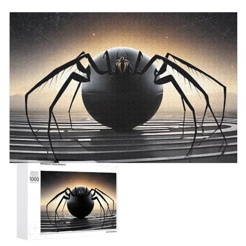 Spinne Puzzle Spinne Puzzle Für Erwachsene,1000-teiliges Puzzle,Für Die Ganze Familie Geschenke (Puzzle 10,1000pcs (75x50cm)) von NNSECC