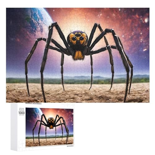 Spinne Puzzle Spinne Puzzle Für Erwachsene,1000-teiliges Puzzle,Für Die Ganze Familie Geschenke (Puzzle 5,1000pcs (75x50cm)) von NNSECC