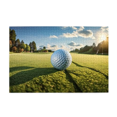 Golfss Puzzles Puzzles 1000 Teile Tier Puzzles Spiele Puzzle Für Erwachsene, Kinder, Jungen, Mädchen, Geschenk (7,300pcs (40x28cm)) von NNSECS