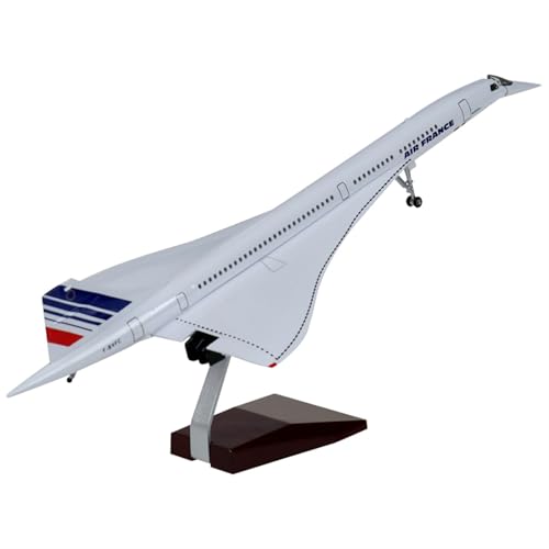 For 1/125 Air France Concorde Airliner Modell Handwerk Modell Legierung Guss Legierung Modell Business Souvenirs Sammlerstücke von NNYIMJ