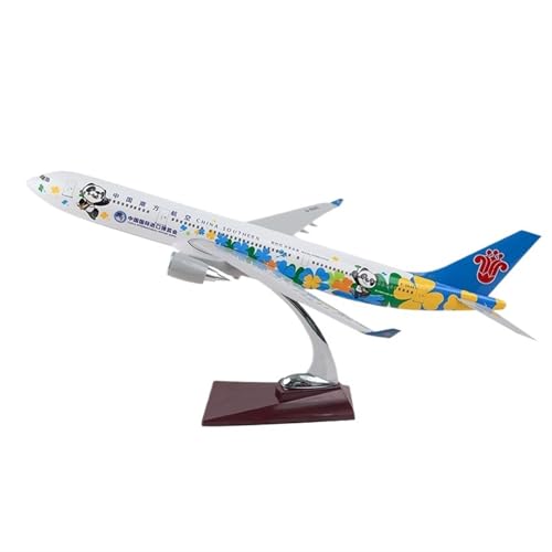 For 1/140 A330-46CM Zivilluftfahrt modell Handwerk Luftfahrt Modell Legierung Geformte Legierung Modell Business Souvenirs Sammlung Ornamente(Yellow) von NNYIMJ