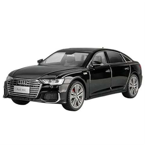 For 1/18 A6l Modell Spielzeugauto Legierung Auto Modell Simulation Legierung Auto Modell Spielzeug Sammlung Ornamente(Schwarz) von NNYIMJ