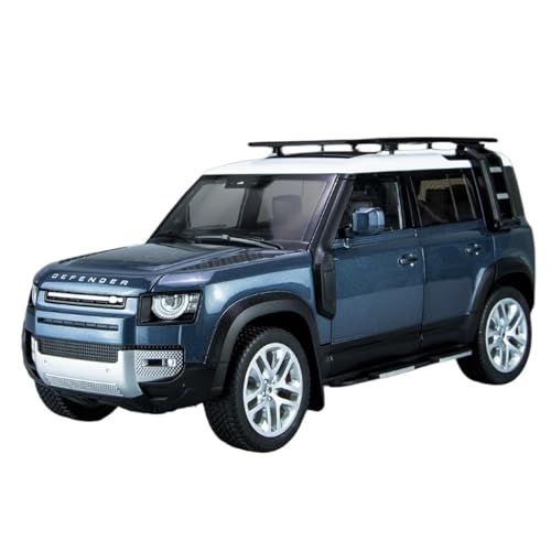 For 1/18 Defender Blau SUV Legierung Modell Legierung Auto Modell Sound Und Licht Metall Spielzeug Auto Auto Modell Sammlerstück Ornamente(Blue) von NNYIMJ