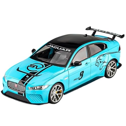 For 1/18 XE SV PROJEKT 8 Sportwagen Spielzeug Legierung Modell Legierung Auto Modell Sound Und Licht Metall Spielzeug Auto Modell Sammlerobjekt Ornamente(Blue) von NNYIMJ