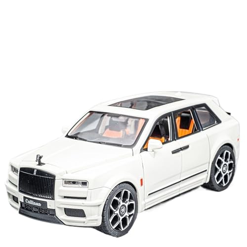 For 1/20 Cullinan BB Version Legierung Simulation Modell Auto Auto Modell Auto Ornamente Spielzeug Auto(White) von NNYIMJ