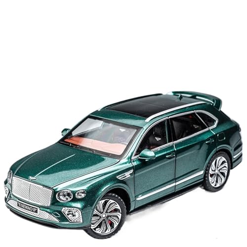 For 1/24 Bentayga Luxus SUV Legierung Modell Auto Spielzeug Auto Simulation Auto Modell(Grün) von NNYIMJ