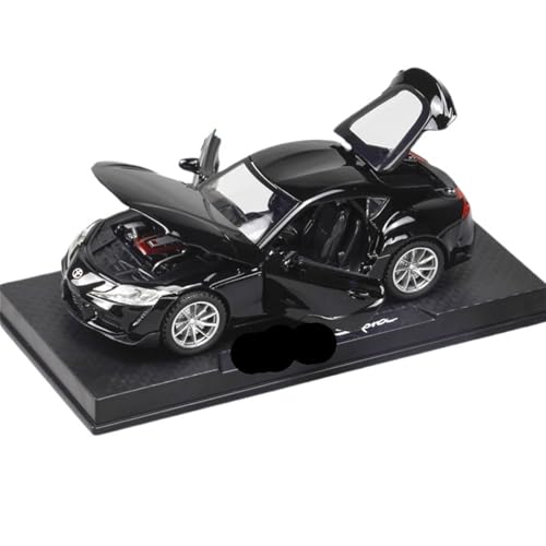 For 1/24 Bullwinkle Auto Modell Legierung Auto Modell Supercar Sound Und Licht Metall Spielzeug Auto(Black) von NNYIMJ