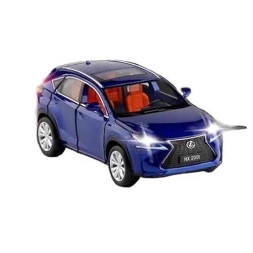 For 1/24 Chuanqi Shadow Leopard Alloy Car Model Simulation Auto Spielzeug Sportwagen Sound Und Licht Ziehen Zurück Kollektion(Blue) von NNYIMJ