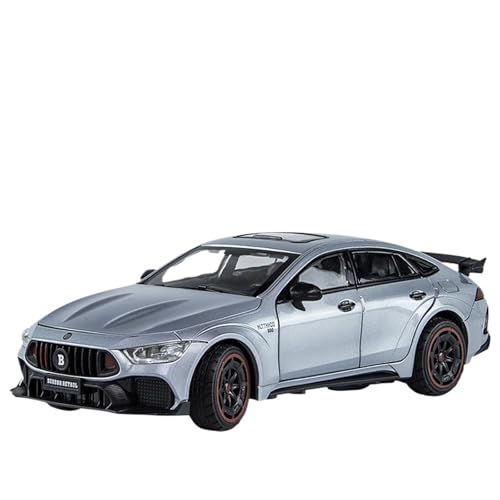 For 1/24 T900AMG GT63 Schwarz Simulation Legierung Auto Modell Spielzeug Auto Ornamente Material Zink-Legierung(Silber) von NNYIMJ