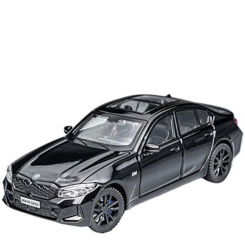 For 1/32 3 Series G20 Alloy with Toy Car Ornaments Simulation Metal Car Modell(Black) von NNYIMJ