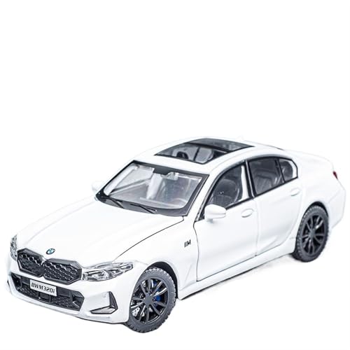 For 1/32 3 Series G20 Alloy with Toy Car Ornaments Simulation Metal Car Modell(White) von NNYIMJ