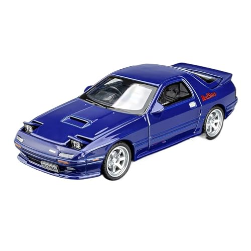 For 1/32 RX-7 (FC) Weiß Sportwagen Automodel Legierung Sportwagen Sound Und Licht Spielzeug Auto Spritzguss Modell Simulation Legierung Automodel Sammlung Ornamente(Blue) von NNYIMJ