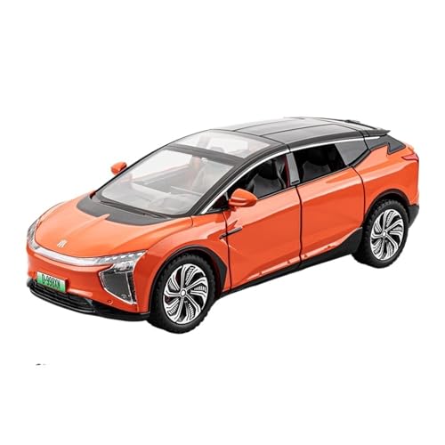 For 1:22 HiPhiX Neue Energie Auto Modell Sound Und Licht Spielzeug Auto Spritzguss Modell Legierung Spielzeug Auto Simulation Legierung Auto Modell Sammlung Ornamente(Orange) von NNYIMJ