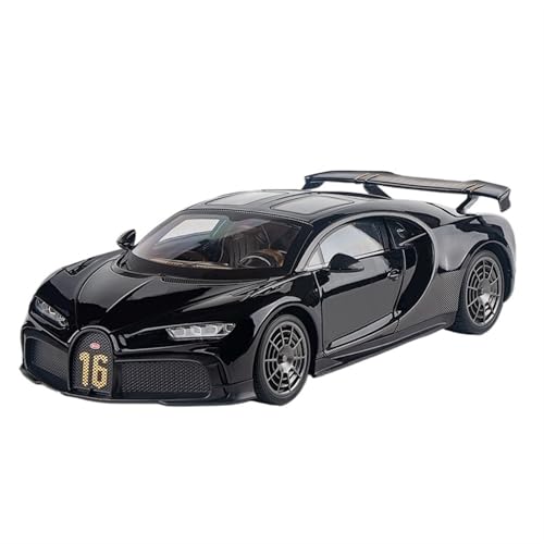 For 1:24 CHIRON SUPER SPORT Automodel Sound Und Licht Spielzeug Auto Spritzguss Modell Legierung Spielzeug Auto Simulation Legierung Automodel Sammlung Ornamente(Schwarz) von NNYIMJ