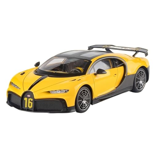 For 1:24 CHIRON SUPER SPORT Automodel Sound Und Licht Spielzeug Auto Spritzguss Modell Legierung Spielzeug Auto Simulation Legierung Automodel Sammlung Ornamente(Yellow) von NNYIMJ