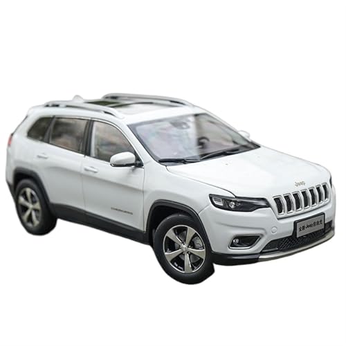 NNYIMJ for Original 1:18 GAC FIJIQ Brandneues Jep Liberty-Legierungssimulationsautomodell Absolutes Autospielzeug Mit Lichtern Druckgussmodell(White) von NNYIMJ