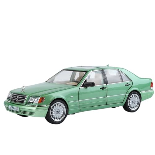 Für 1/24 Tiger Benz Straßenauto Version Simulation Legierung Auto Modell Legierung Sound und Licht Auto (grün) von NNYIMJ