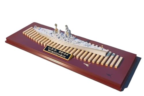 NNYIMJ 1969 Plastikmodellbausatz Schneemann SR-2034 Maßstab 1:2000, Schlachtschiff USS Wisconsin BB-64 von NNYIMJ