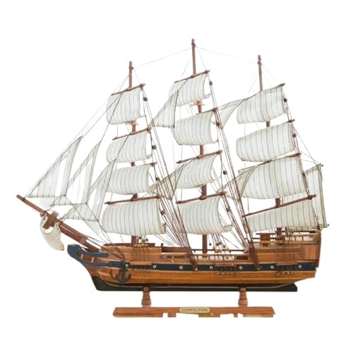 NNYIMJ 60 cm Großes 3D-Segelboot-Modell Bastelspielzeug Hölzernes Segelboot Schiffsmodell for Sammeln Von Heimdekoration Neuer Schlauch Geschenk An Einen Freund von NNYIMJ