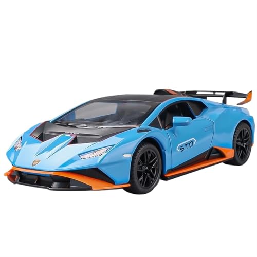 NNYIMJ For 1/24 Huracan STO Legierung Sportauto Spielzeug Druckguss Modell Auto Simulation Legierung Auto Modell Spielzeug Sammlung Ornamente (Blau) von NNYIMJ