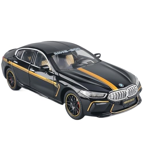 NNYIMJ For 1/24 M8 Car Model Graffiti Creative Supercar Model Living Room Ornaments (Black) von NNYIMJ