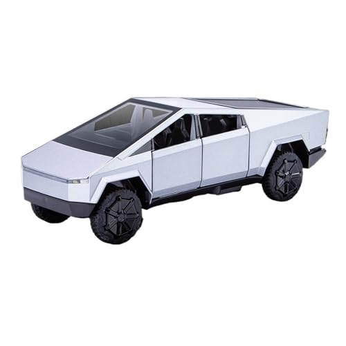 NNYIMJ For 1/24 Pickup Truck Model Alloy Toy Car Simulation Kleine Modellsammlung Auto (White) von NNYIMJ