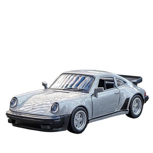 NNYIMJ For 1/36 911 Turbo 1978 Retro Modell Spielzeug Auto Modell Legierung Simulation Legierung Auto Modell Spielzeug Ornament Sammlung (Silver) von NNYIMJ