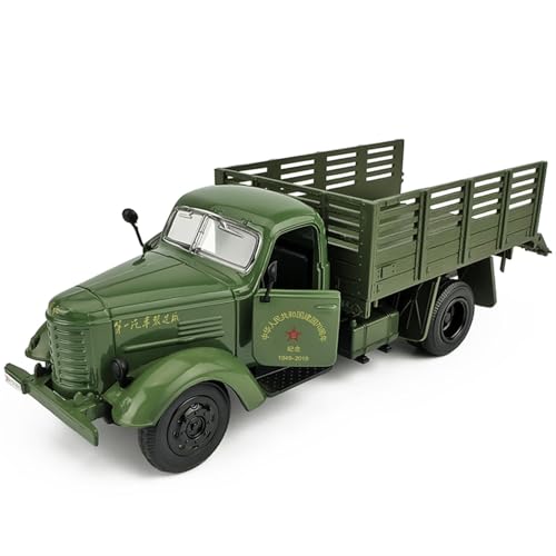 NNYIMJ for 1:36 Old Jiefang CA10 Truck Army Green Toy Alloy Automodell Druckguss-Modellautos Sammlerornamente von NNYIMJ