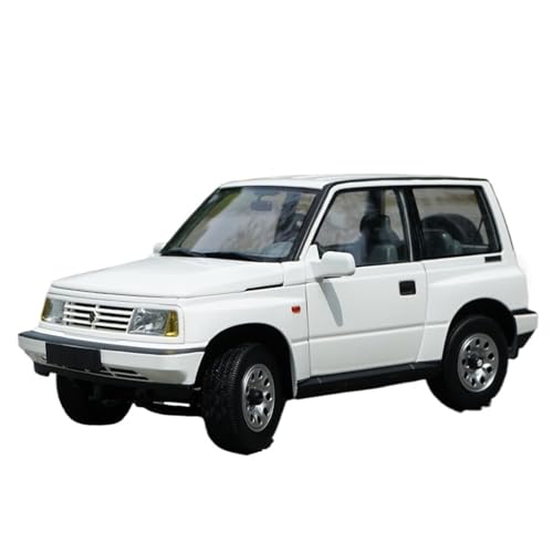 NNYIMJ for Original 1:18 DORLOP Suzvki Vitara Escudo Legierung Simulation Auto Modell Auto Spielzeug Mit Lichter Druckguss-Modell(White) von NNYIMJ