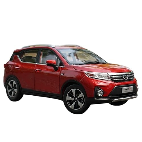 NNYIMJ for Original 1:18 GS3 Trumpchi 2017 Legierung Simulation Auto Modell Auto Spielzeug Mit Lichter Druckguss-Modell(Red) von NNYIMJ