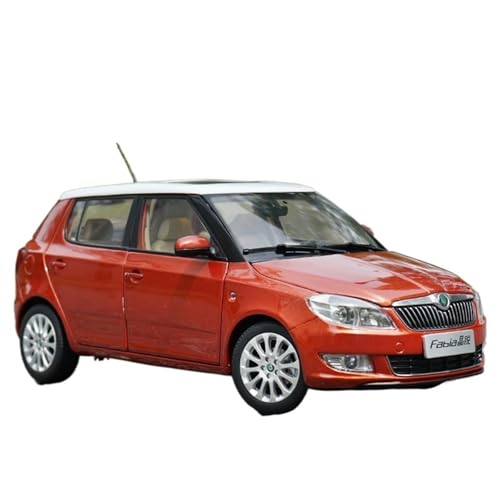 NNYIMJ for Original 1:18 Neue Fabia Scout Legierung Simulation Auto Modell Auto Spielzeug Mit Lichter Druckguss Modell(Orange) von NNYIMJ