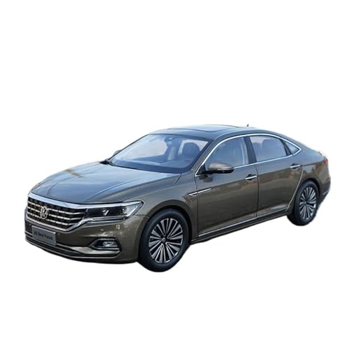 NNYIMJ Für 1/18 NEU PASSAT Nachbildung Alloy Car Model Replik Reifen mit Sound und Lichtern (Schwarz) (Chrome) von NNYIMJ